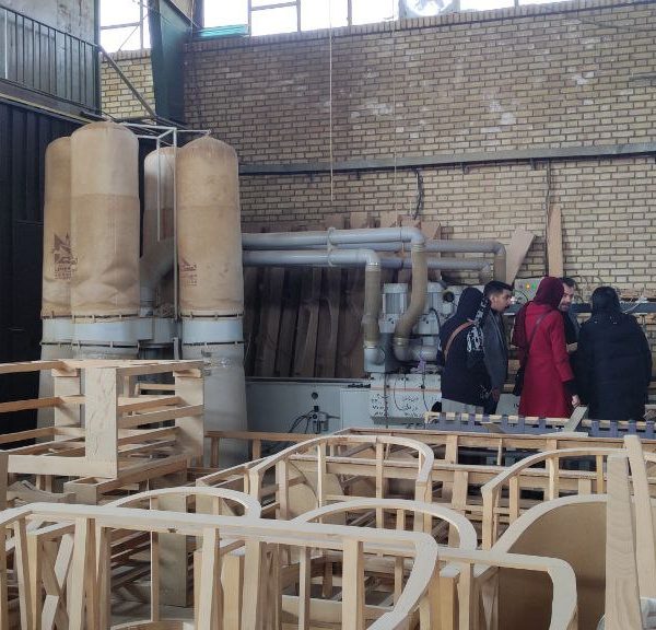 بازدید شرکتهای چینی از کارخانه چوبین نقش رضوان